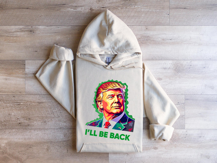 Trump I'll Back, Trump I'll Be Home for Christmas Shirt funny trump tshirt Humorous Trump Christmas T-Shirt trump pajamas trump sweatshirt Donald Trump Shirt