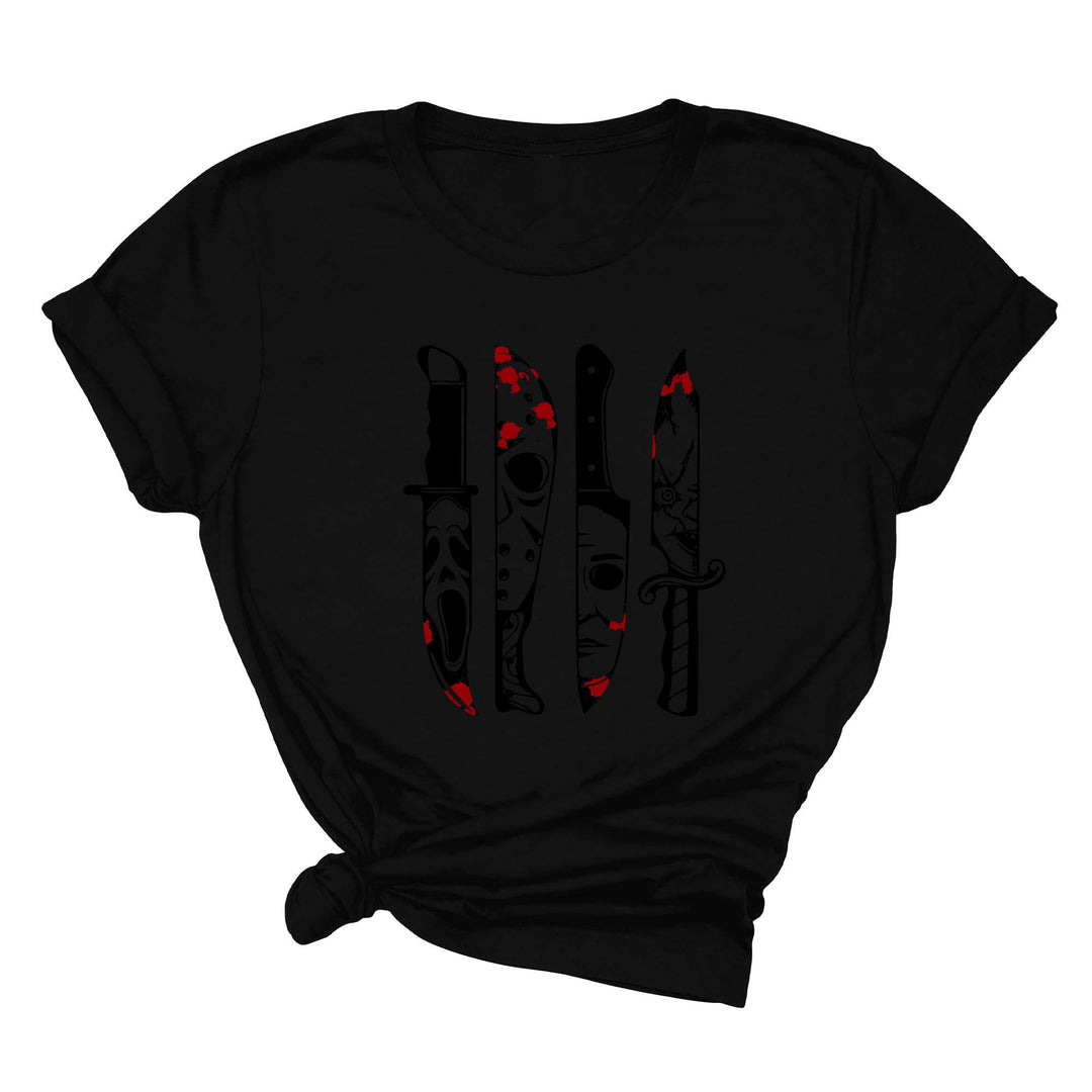 Horror Movies Tshirt | Spooky Serial Killer Halloween Shirt