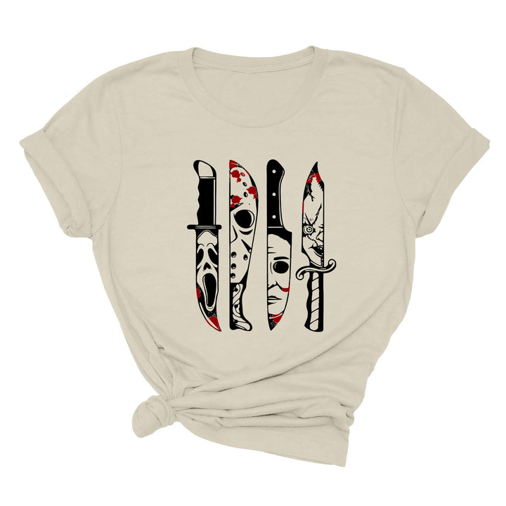 Horror Movies Tshirt | Spooky Serial Killer Halloween Shirt