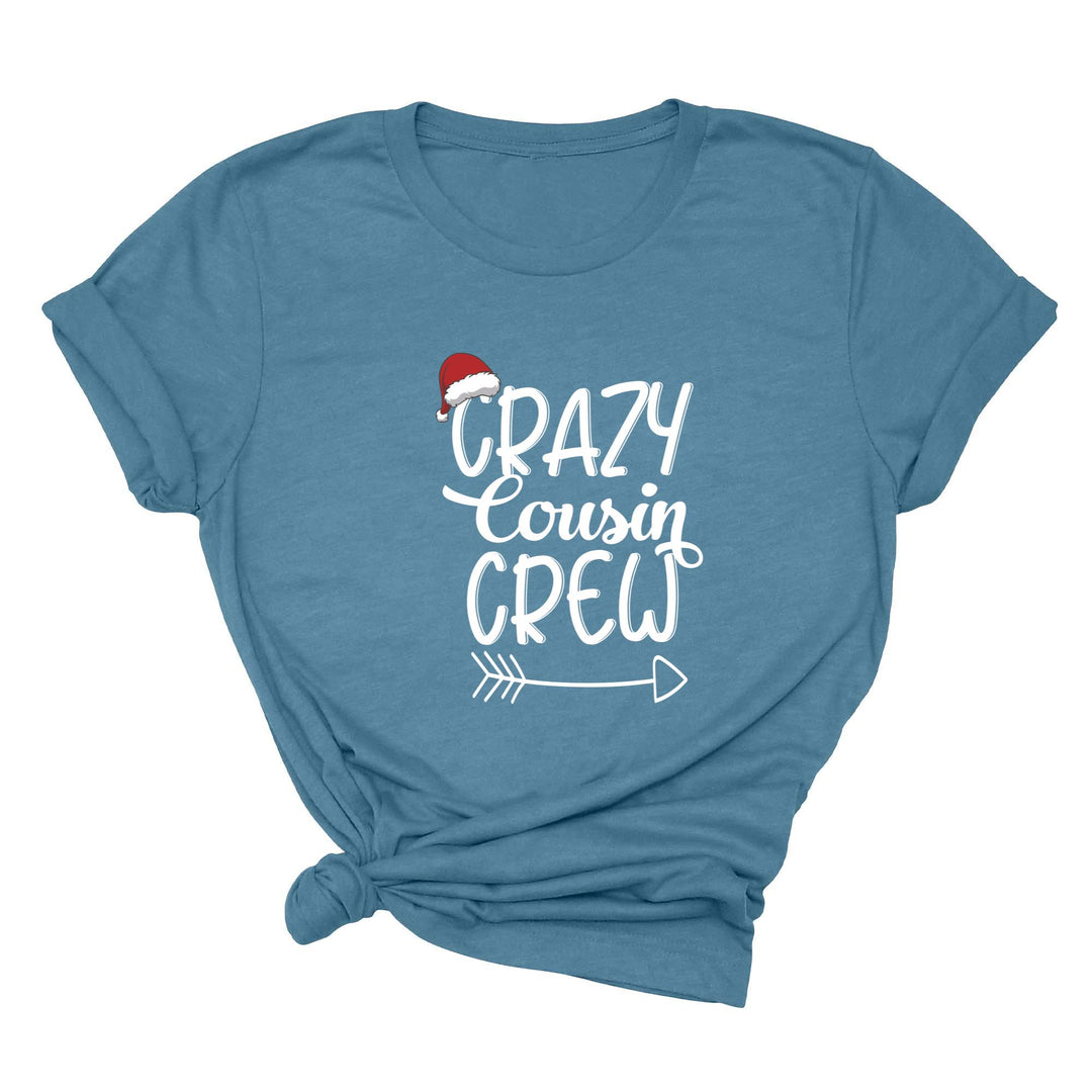 Christmas Crazy Cousin Crew Toddler Shirts | Matching Cousin Family Toddler Shirt