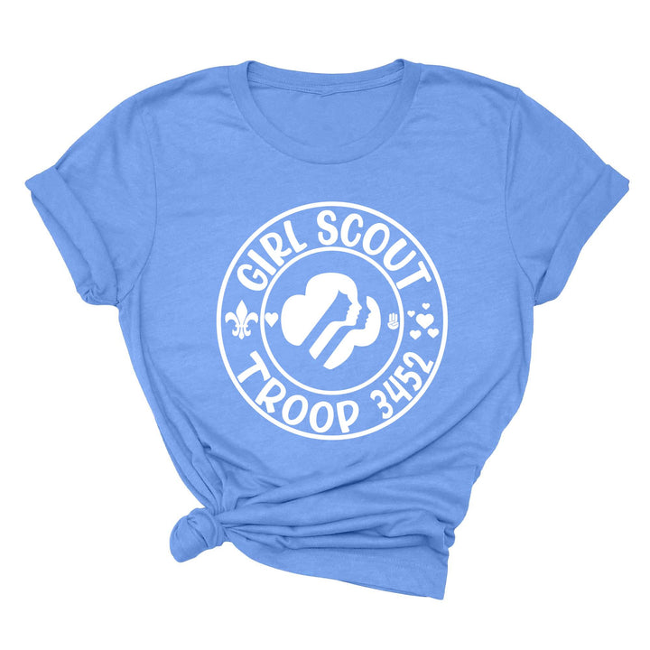 Custom Scout Troop Shirt - Personalized Girl & Camping Group Tee