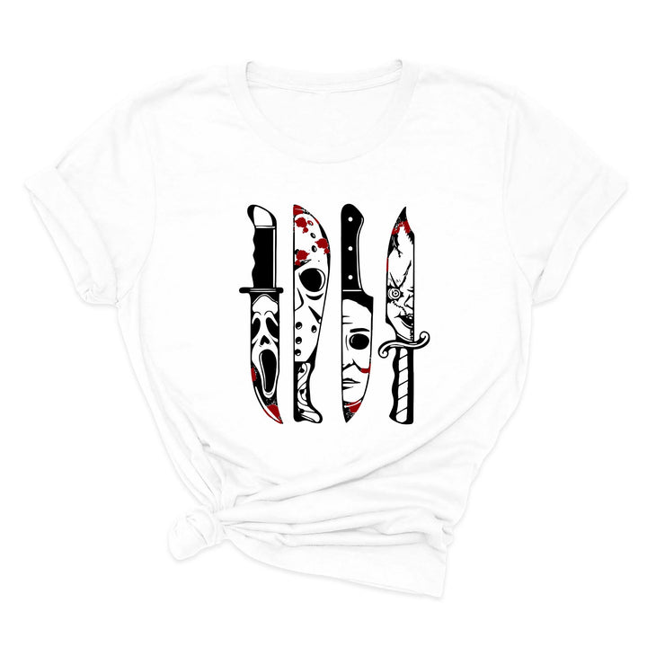 Horror Movies Tshirt | Spooky Serial Killer Halloween Shirt