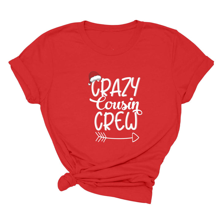 Christmas Crazy Cousin Crew Toddler Shirts | Matching Cousin Family Toddler Shirt
