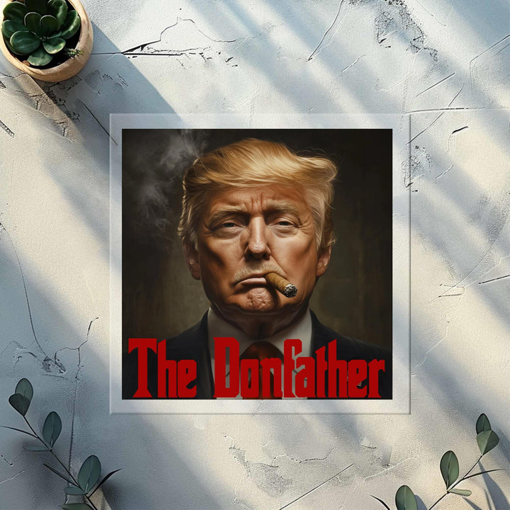 Trump The Donfather DTF Transfers - Cool Trump Photo For Transfer