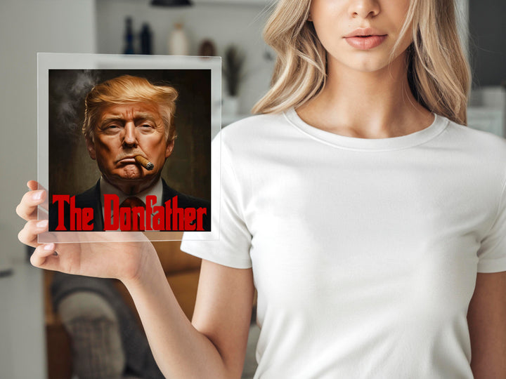 Trump The Donfather DTF Transfers - Cool Trump Photo For Transfer