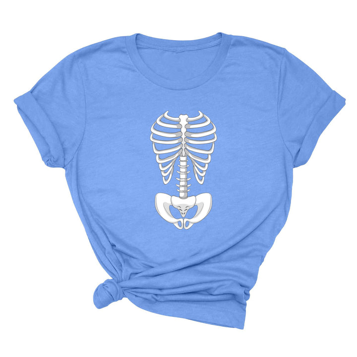 Skeleton Bones Rib Cage Shirt – Halloween Costume & Party Tee